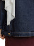Blue Round Jacket Jeans - Khotwh
